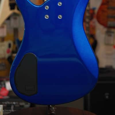 Warwick RockBass Streamer LX, 4-String, Metallic Blue High Polish image 4