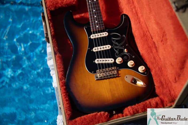 1992 Fender SRV Stevie Ray Vaughan Signature Stratocaster - First Year Run & All Original TONE MONSTER w Tons of MOJO - Pro Set Up w Perfect Frets/Action/Intonation!