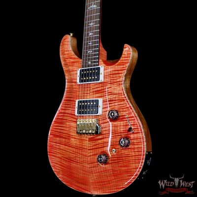 PRS Wild West Guitars 25th Anniversary Limited Run Wood Library Artist Package Custom 24 Piezo Salmon (Private Stock Color) 8.40 LBS (US Only / No International Shipping) image 2