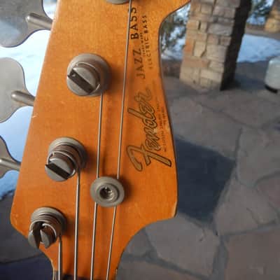 Fender American Vintage '66 Jazz Bass 1966 (RED) image 6