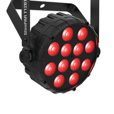 CHAUVET DJ SlimPAR T12BT ILS Bluetooth Wash Light RGB LED Compact Stage Lighting image 1
