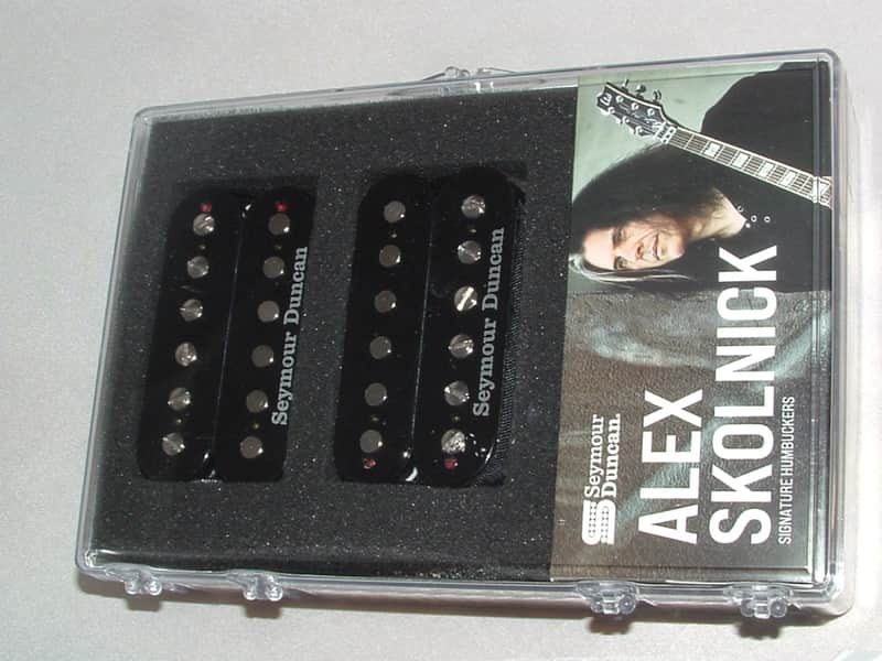 Seymour Duncan Alex Skolnick Signature Pickup Set (Black)  New with Warranty image 1