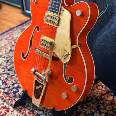 Gretsch G6120SSU-OFLM Brian Setzer Nashville 2015 - 2019 - Orange image 5
