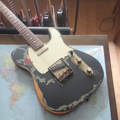 2008 Fender Joe Strummer Telecaster Road Worn Rusty , sent in a case image 1