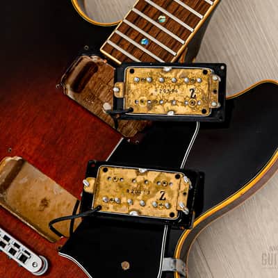 1982 Ibanez LR10 Lee Ritenour Artist w/ Brazilian Board, Antique Violin Sunburst w/ Case image 16