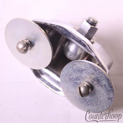 *Ludwig Floor Tom Leg/L-Arm/Bass Drum Spur Mount Chrome Hex-Nut Vintage 60s-70s* image 3