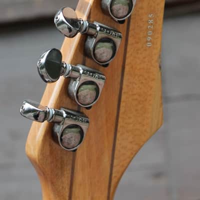Douglas Super Strat, Floyd Rose, Left Handed 2000's - Natural image 6