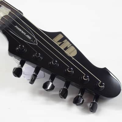 ESP LTD Phoenix-201 Electric Guitar - Black image 10
