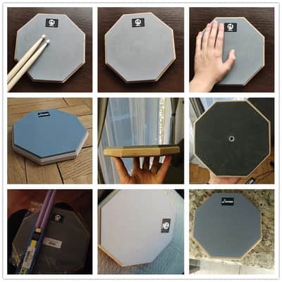 8 Inch Rubber/Wooden Drum Practice Pad image 7