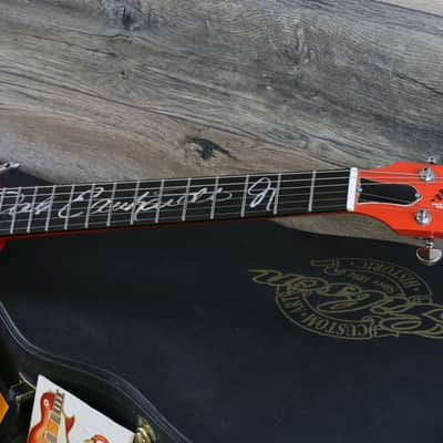 Collector Owned! Dale Earnhardt Jr. Nascar Signature Gibson Les Paul Custom + COA OHSC image 4