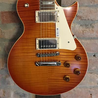FGN Neo Classic LS20 GFCBQ Faded Cherry Sunburst Low Gloss Electric Guitar Made in Japan image 2