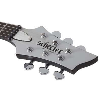 Schecter Machine Gun Kelly Razor Blade - Metallic Silver image 9