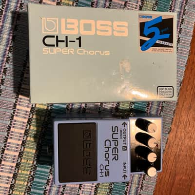 In mint condition - Boss CH-1 Super Chorus (Dark Gray Label) 2001 - Present - Blue image 1