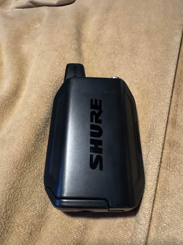 Shure GLXD1+ Wireless Bodypack Transmitter 2023 - Present - Black image 1