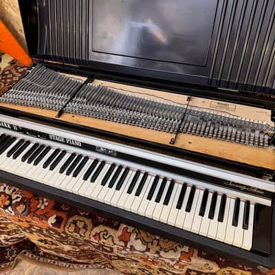 Vintage 1980 Fender Rhodes Mark Two MKII Stage 73 Electric Piano w/ Legs Pedal image 14