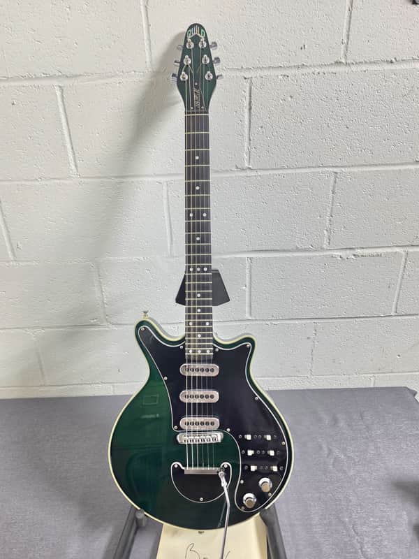 Guild BM01 Brian May Signature Pro 1994 - Green in Original Case image 1