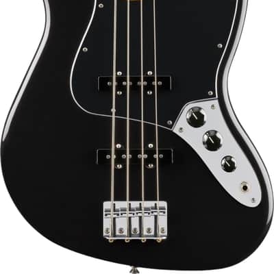 Fender Player II Jazz Bass 4-String Bass Guitar, Maple Fingerboard, Black