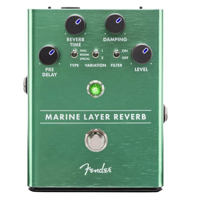 Used Fender Marine Layer Reverb Guitar Effects Pedal image 1