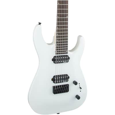 Jackson JS Series Dinky Arch Top JS32-7 DKA HT 7-String Electric Guitar Regular Snow White image 5