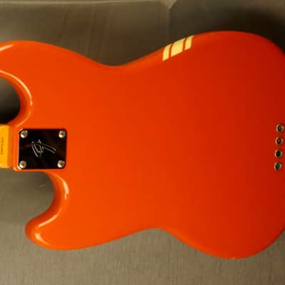 FENDER Mustang Bass MB'98-SD Competition 2002 - FRD Fiesta Red - Japan Import image 5