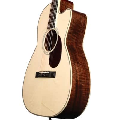 Santa Cruz OO Custom Cutaway Bearclaw Italian Spruce / Highly Figured Walnut #1255 image 7