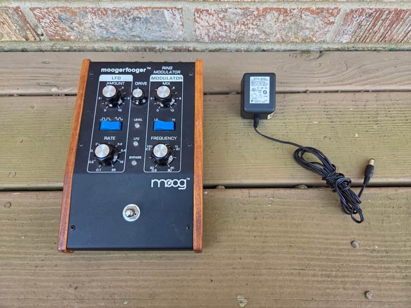 Used Moog MF-102 Moogerfooker Ring Modulator w/ Power Supply! image 1