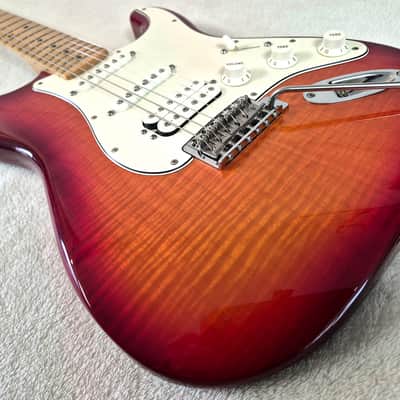 2014 Fender Player Stratocaster HSS Plus-Top & Deluxe Hard-Case image 5