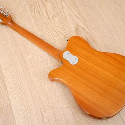 1973 Mosrite Stereo 350 Vintage Electric Guitar Mahogany w/ Humbuckers & Case image 13