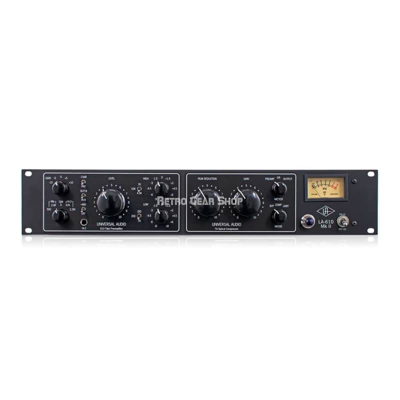 Universal Audio LA-610 MkII Classic Tube Channel Strip UA Preamp Compressor EQ image 1