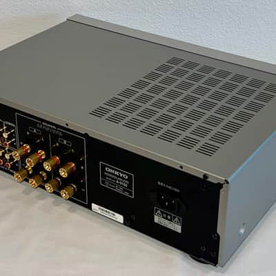 Onyko A-9150 120 Watt Stereo Integrated Stereo Amplifier Silver, Mint Condition, Works Flawlessly Sounds Amazing ! image 7