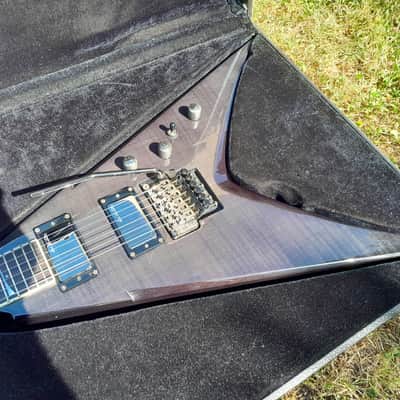 Dean DCR Dave Mustaine VMNT Floyd Trans Black (only 50 ever produced) + hardcase image 2