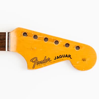 1962 Fender Jaguar Pre-CBS Vintage Offset Electric Guitar Neck, Brazilian Board image 4