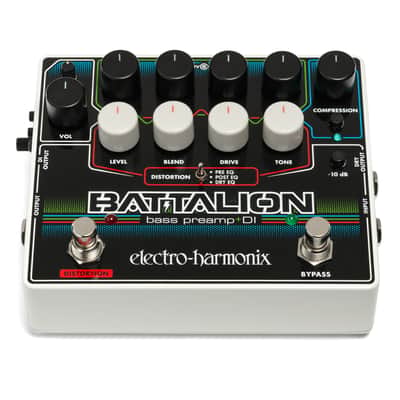 Electro-Harmonix Battalion Bass Preamp + DI  - Authorized Dealer image 4