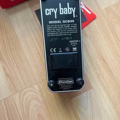 Dunlop GCB95 Cry Baby Standard Wah 1982 - Present - Black image 2