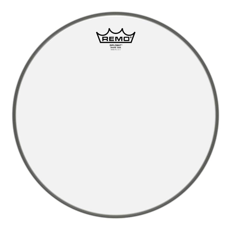 Remo - SD-0113-00- - Snare Side, Diplomat, Hazy, 13" Diameter image 1