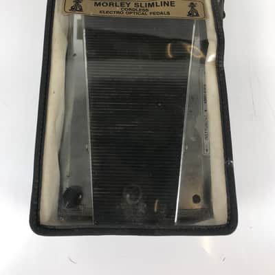 Vintage Morley Slimline Volume Pedal Black Model SLVO image 1