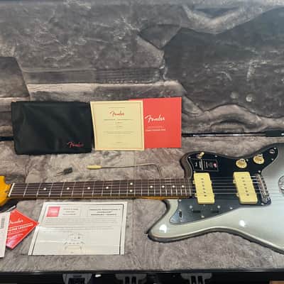 Fender American Professional II Jazzmaster Rosewood Fretboard Mercury #US22100894 8lbs, 3.6oz image 2