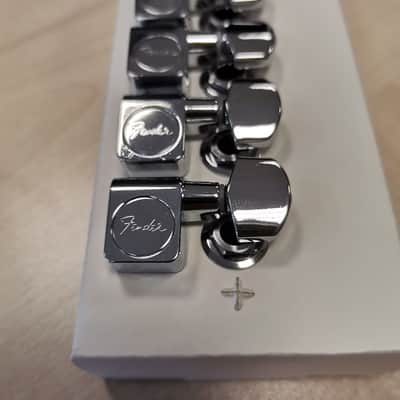 Fender 099-0820-100 American Standard Stratocaster/Telecaster Tuning Heads (6) Chrome image 4