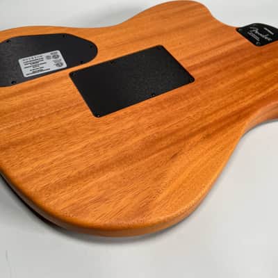 2021 Fender Acoustasonic Jazzmaster Artic White Finish w/Gig Bag image 12