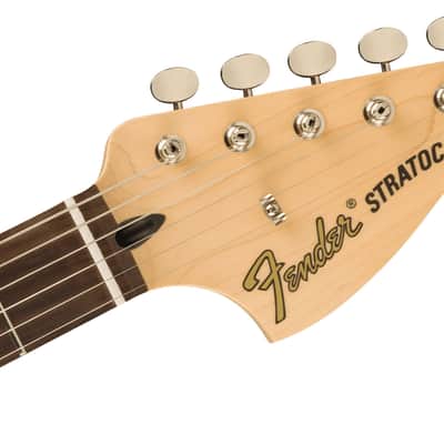 Fender Limited Edition Tom Delonge 6-String Stratocaster Electric Guitar with Seymour Duncan Invader Humbucker (Right-Handed, Graffiti Yellow) image 5