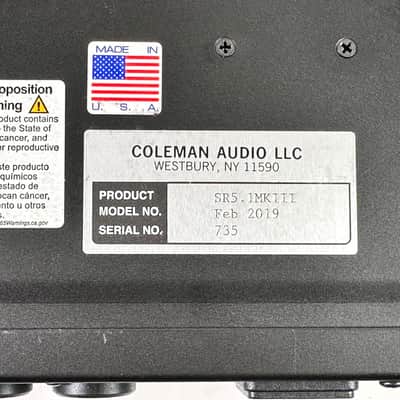 Coleman Audio SR5.1MKIII - Surround Level Controller image 11