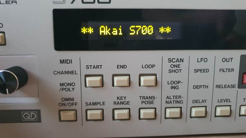 Custom OLED Display Upgrade for Akai VX90 / S700 (Plug & Play) image 1