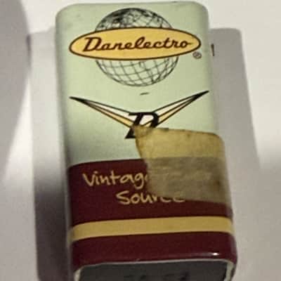Danelectro Mini Pedal Chromatic Tuner 1999 Purple Food Series image 11