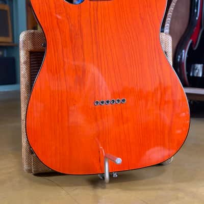 2001 Fender American ’90s Telecaster Thinline SOT Sunset Orange Transparent w/ Hipshot B/G Bender & Drop-D + G&G Case image 7