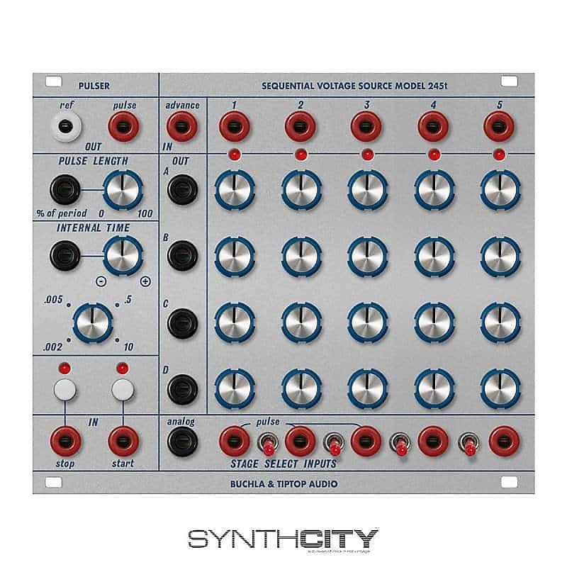 Tiptop Audio Buchla 245t Sequential Voltage Source image 1
