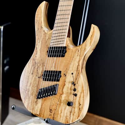 Mayones Duvell Elite VF 7 String Trans Natural Satin image 6