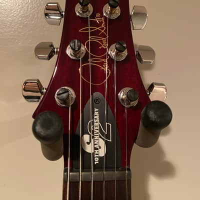 PRS 10th Anniversary S2 Custom 24- Fire Red Burst w/upgrades image 4