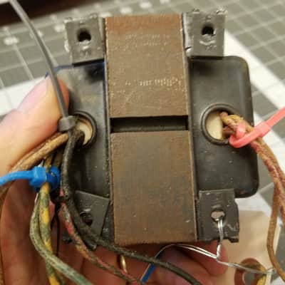 Woodward Schumacher 68W021 82P65A Transformer 235-0-235 / 6.3 / 12.6 V  Vintage Power 25V  Tested Tube Amp Project 1961 image 4