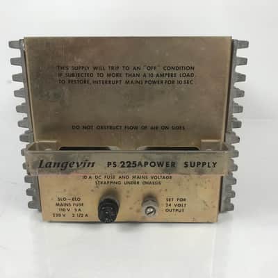 Vintage Langevin PS 225A Power Supply for Recording Console Electrodyne, Quad 8, API, MCI 1970's image 2