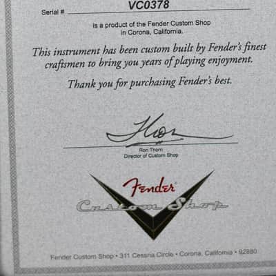 2023 Fender Custom Shop Jimi Hendrix Voodoo Child Stratocaster Journeyman Black #VC0378 image 8